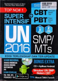 Top No# 1 Super Intensif UN SMP/MTs 2016