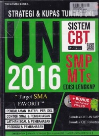 #Strategi & Kupas Tuntas SKL UN SMP/MTs th. 2016 - Edisi Lengkap]