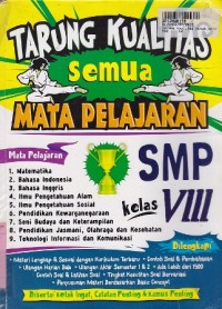 Tarung Kualitas Semua Mata Pelajaran SMP Kls. VIII