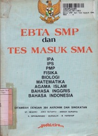 Ebta SMP & Tes Masuk SMA Ditambah dengan 364 Akronim & Singkatan