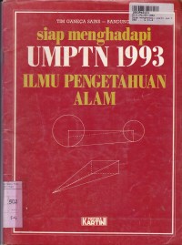 Siap Menghadapi UMPTN IPA th. 1993