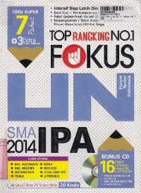 Top Ranking No.1 Fokus UN SMA IPA th.2014