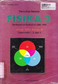 Penuntun Belajar Fisika [Jilid 3]: untuk SMU Kls. III Cawu 1, 2, & 3 [Kur. SMU th. 1994]