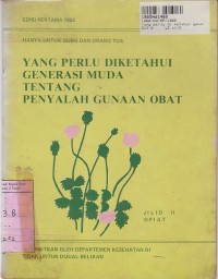 Yang Perlu Diketahui Generasi Muda tentang Penyalahgunaan Obat: Opiat