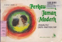 Perkawinan Jaman Modern= Sexualitas Demi Partnership