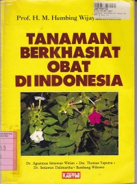 Tanaman Berkhasiat Obat di Indonesia [Jilid 1]