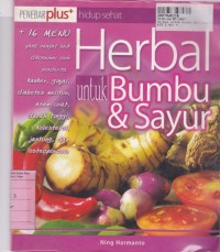 Herbal untuk Bumbu dan Sayur