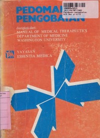 Pedoman Pengobatan= Manual of Medical Therapeutics