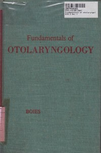 Fundamentals of Otolaryngology