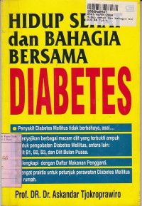 Hidup Sehat dan Bahagia Bersama Diabetes