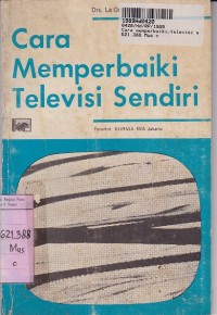 Cara Memperbaiki Televisi Sendiri