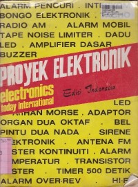 Proyek Elektronik