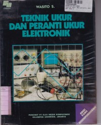 Teknik Ukur dan Peranti Ukur Elektronik