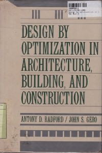 Design by Optimization in Architecture Building, & Construction