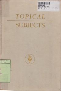 Topical Subjects: An Illustrated Reader on Countries and Peoples & Post...