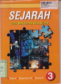 Sejarah [Jilid 3]: untuk SMA & MA Kelas XII [Program Studi IPA]