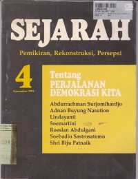 Sejarah [Jilid 4]: Pemikiran, Rekonstruksi, Persepsi [ November 1993]