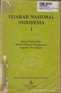 Sejarah Nasional Indonesia [Jilid 1]: Jaman Prasejarah di Indonesia