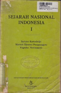 Sejarah Nasional Indonesia [Jilid 1]: Jaman Prasejarah di Indonesia