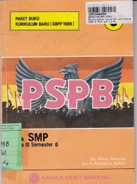 PSPB [Jilid 3]: untuk SMP Kls. III Sem. 6 Kur.  Baru [GBPP th. 1986]