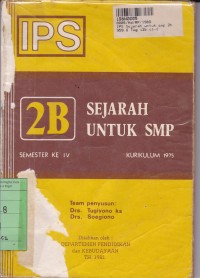 IPS Sejarah Untuk SMP 2B