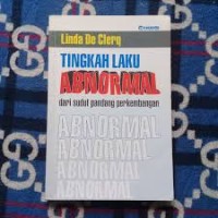 Image of Tingkah Laku Abnormal: Dari Sudut Pandang Perkembangan