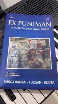 Image of FX. Puniman: 34 tahun jadi Wartawan Bogor