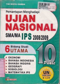 Pemantapan Menghadapi Ujian Nasional SMA/MA IPS 2008/2009 & LJK