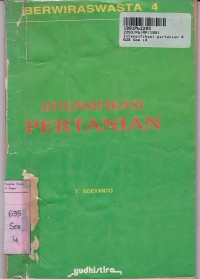 Berwiraswasta [Jilid 4]: Intensifikasi Pertanian