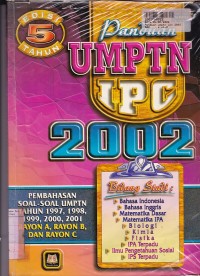 Panduan UMPTN IPC 2002