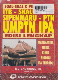 Soal-soal & Pembahasan ITB - SKALU - PPI SIPENMARU - PTN UMPTN A1 - A2