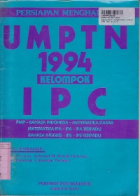 Persiapan Menghadapi UMPTN 1994 Kelompok IPC