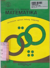 Bahasa & Bahasa Matematika Permulaan Operasi Hitung Langsung