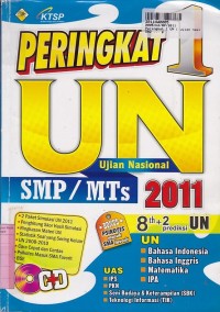 Peringkat Satu UN (Ujian Nasional) SMP/MTs 2011 [+ CD -KTSP]