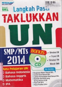 Langkah Pasti Taklukkan UN SMP/MTs 2014