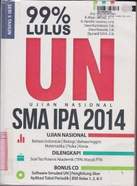 Seri 5 Tahun: Sembilan Puluh Sembilan Persen UN SMA IPA 2014