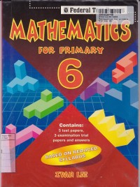 Mathematics for Primary VI