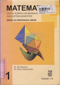 Matematika [1]: Kurikulum Berbasis Kompetensi & Sistem Semester untuk SMA