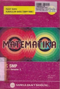 Matematika  [Jilid 2a]: untuk SMP Kls. II Sem. 3 - Kur. GBPP th. 1986