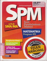 SPM [Seri Pendalaman Materi] Matematika: untuk SMA/MA  Prog. IPS