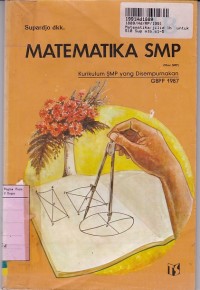 Matematika SMP [Jilid 1b]: untuk Kls. I - Kur. GBPP th. 1987