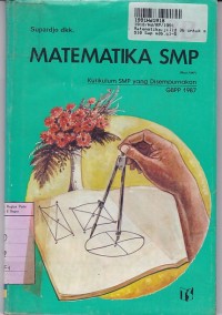 Matematika SMP [Jilid 3b]: untuk Kls. III Kur. GBPP th. 1987