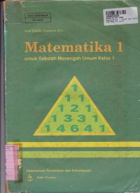 Matematika [Jilid 1]: untuk Sekolah Menengah Umum Kls. I