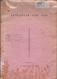 Pengantar Ilmu Gizi