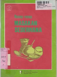 Resep-resep Masakan Sederhana