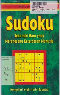 Sudoku [Vol. 8]: Teka Teki Baru yang Merangsang Kecerdasan Manusia