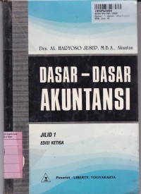 Dasar-dasar Akuntansi [Jilid 1]