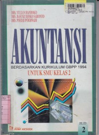 Akuntansi [Jilid 2]: untuk SMU Kls. II [Kur. th. 1994 suplemen GBPP th. 1999]