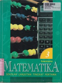 Matematika SLTP [Jilid 3]