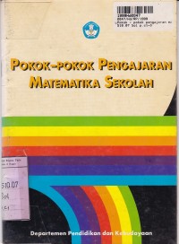 Pokok-pokok Pengajaran Matematika Sekolah